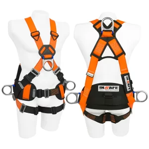 Arnes 4 Argollas Con Soporte Lumbar Insafe Ref In-8004-1